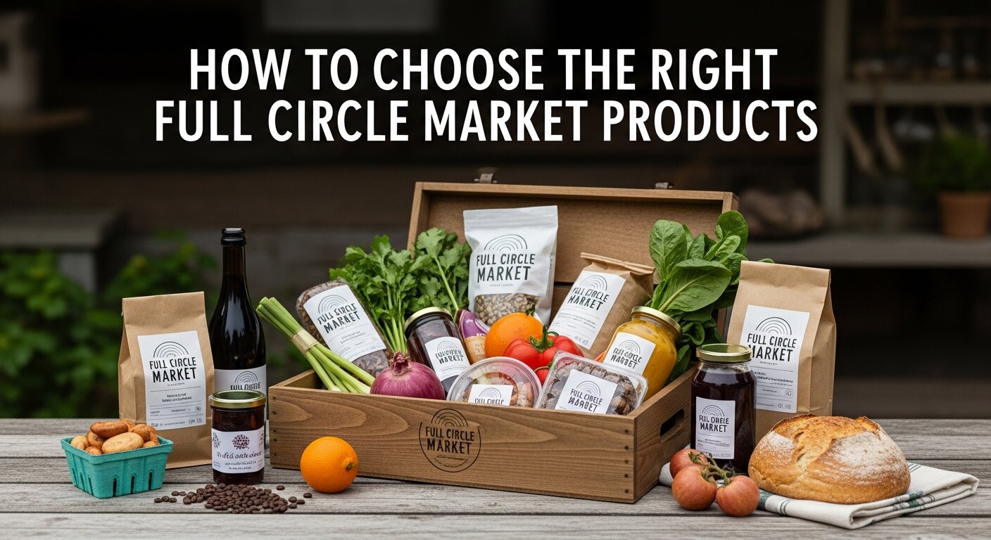 the Right Full Circle Market Products
