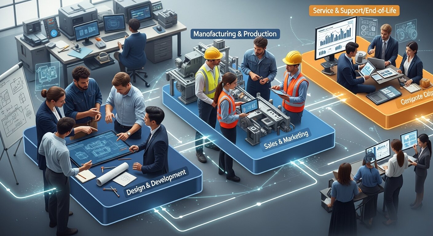 Collaboration in Phases of PLM