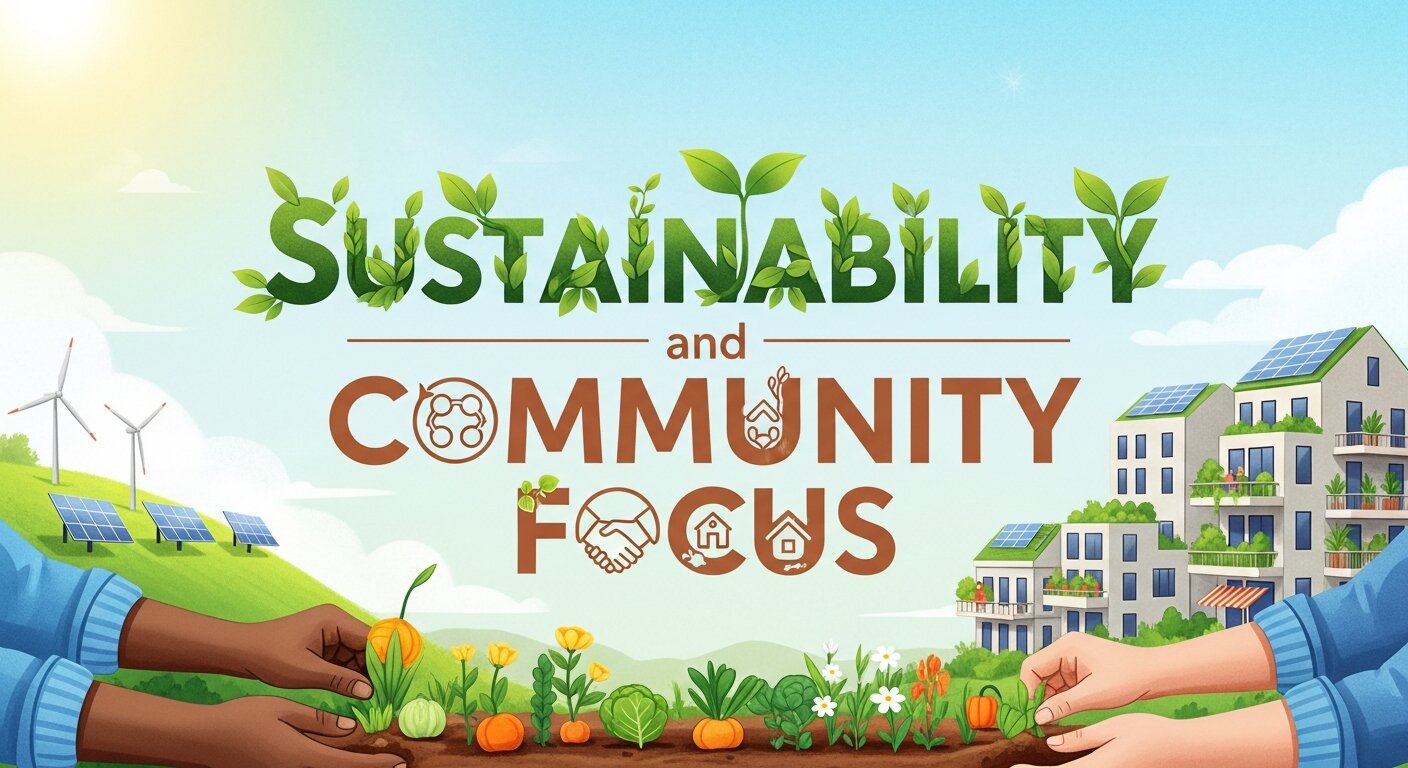 Sustainability and Community Focus