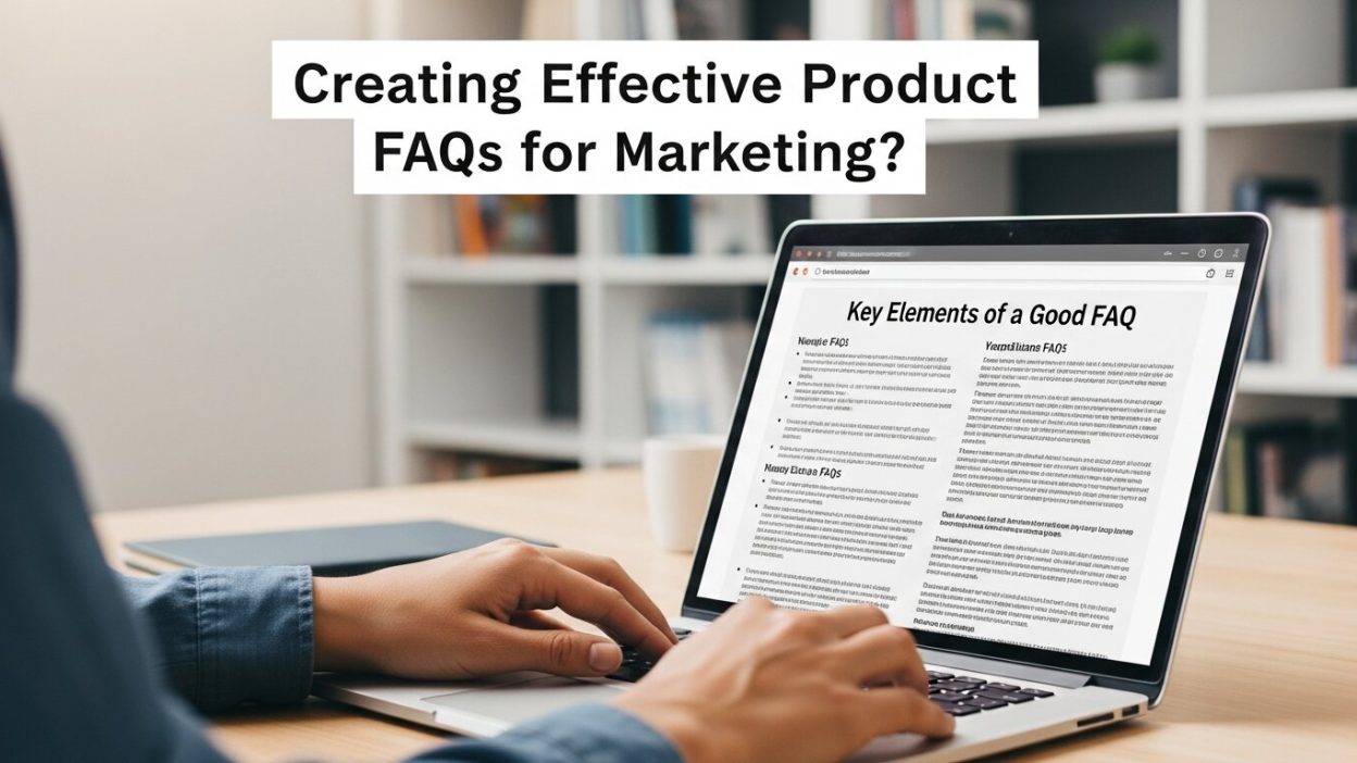 Product FAQs for Marketing
