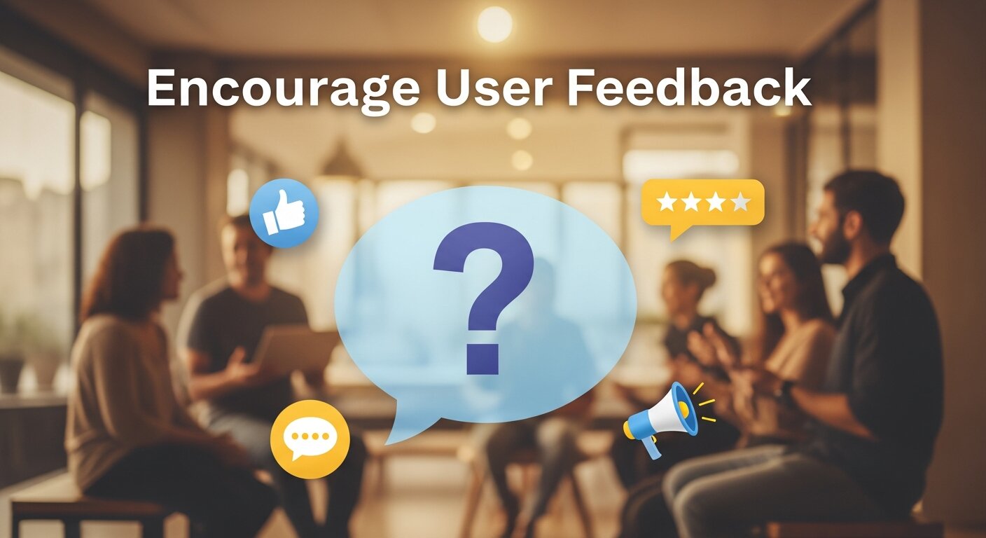 Encourage User Feedback