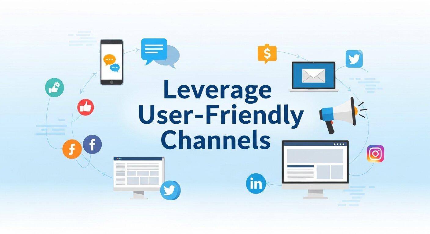 Leverage User-Friendly Channels
