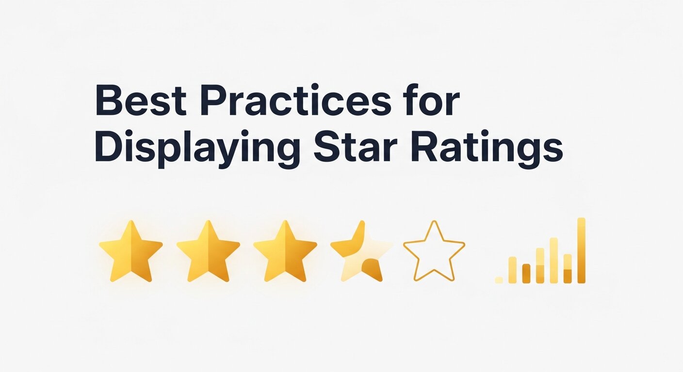 Best Practices for Star Ratings 