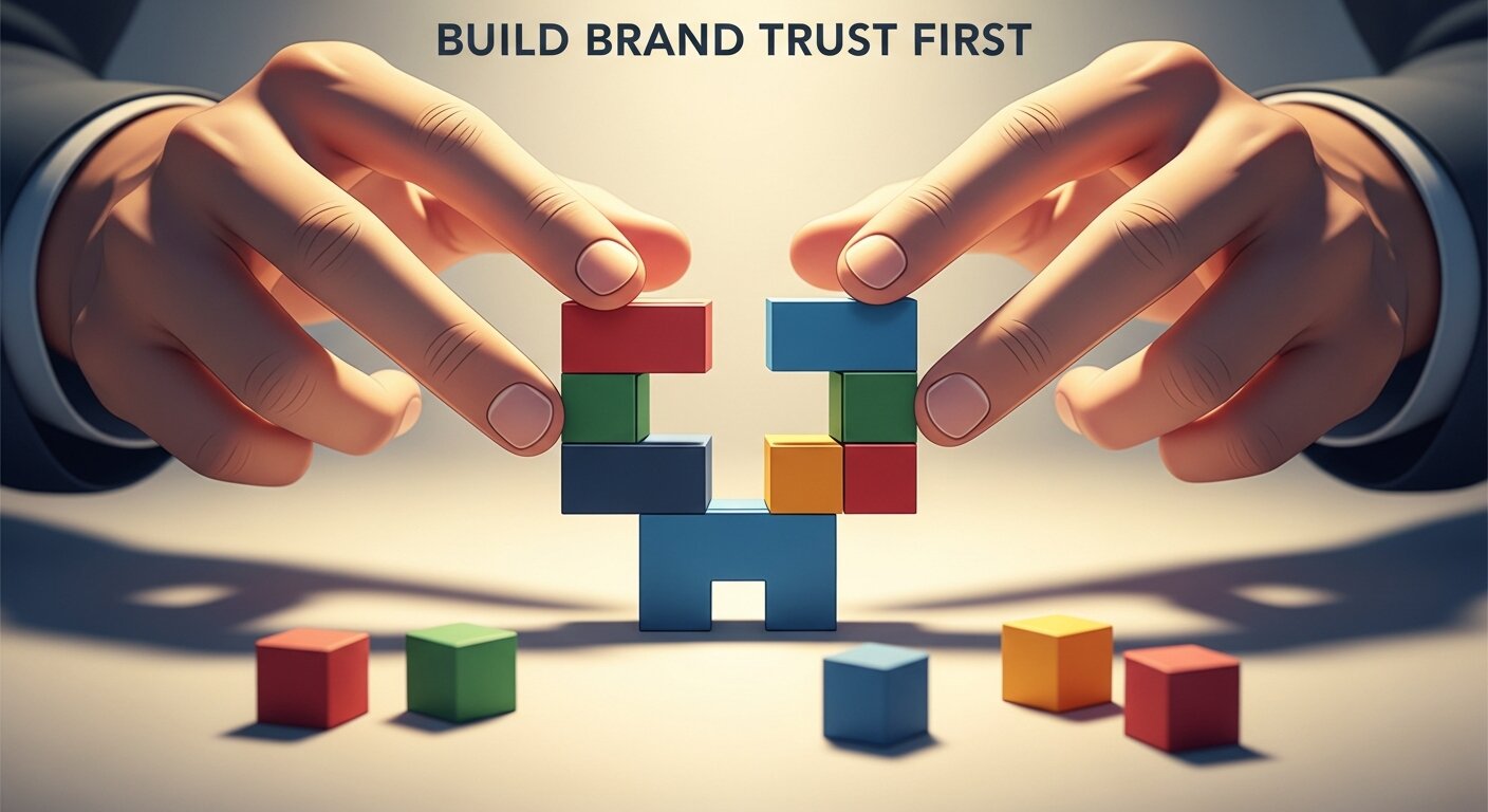 Build Brand Trust First