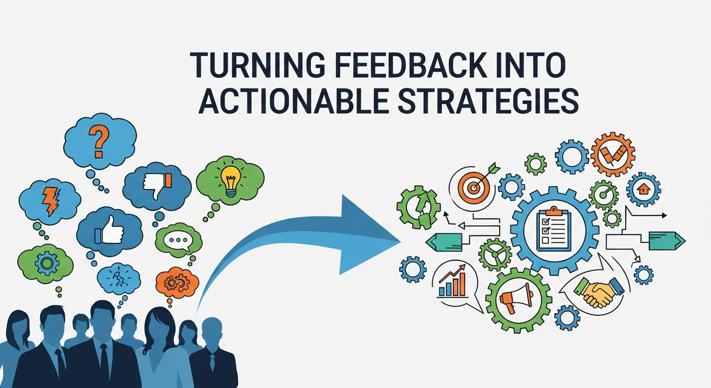 Feedback into Actionable Strategies