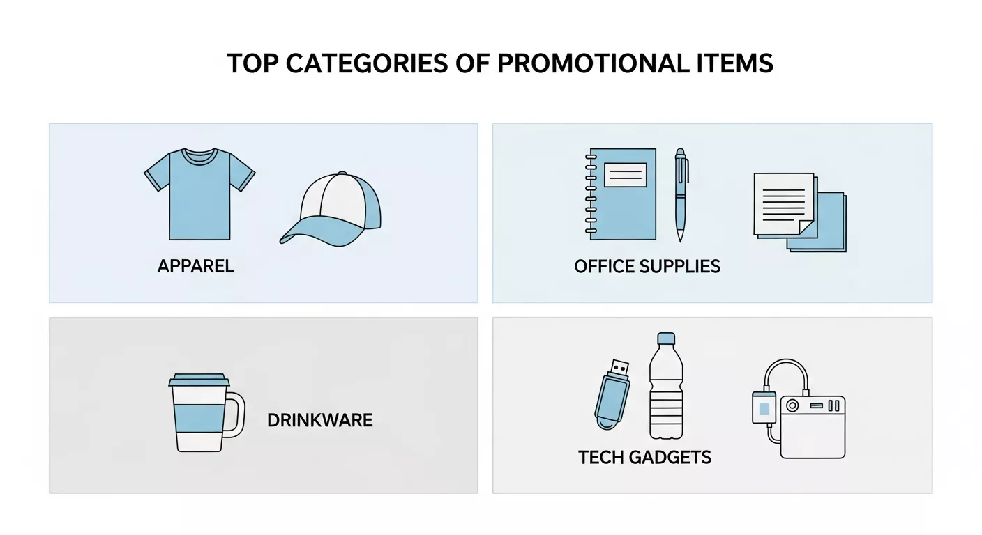 Top Categories of Promotional Items to Consider