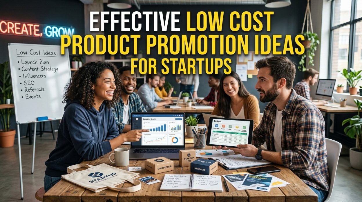 Effective Low Cost Product Promotion Ideas for Startups