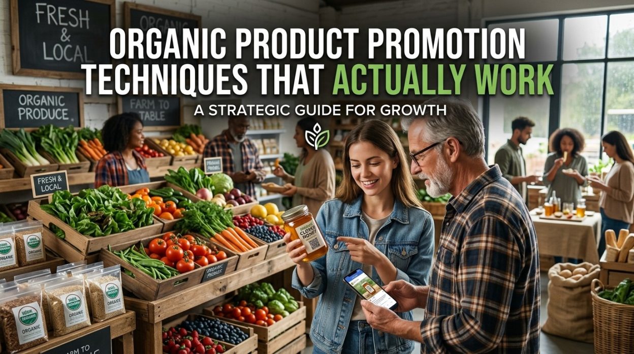 Organic Product Promotion Techniques That Actually Work