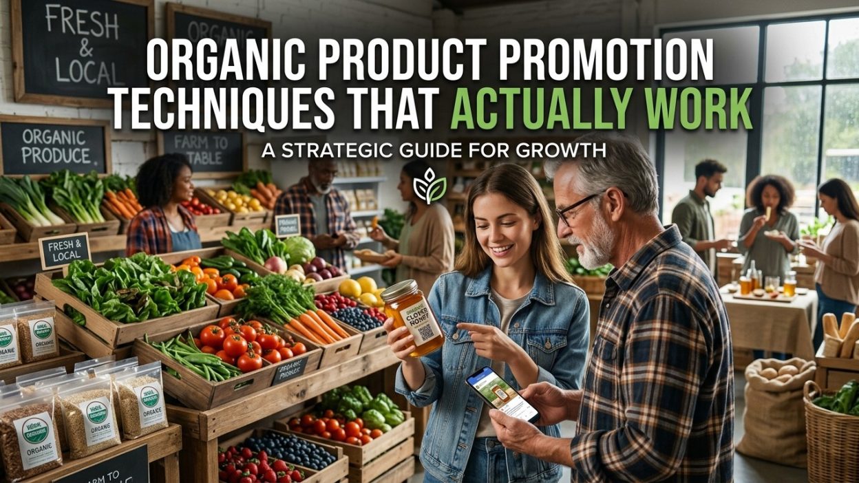 Organic Product Promotion Techniques That Actually Work