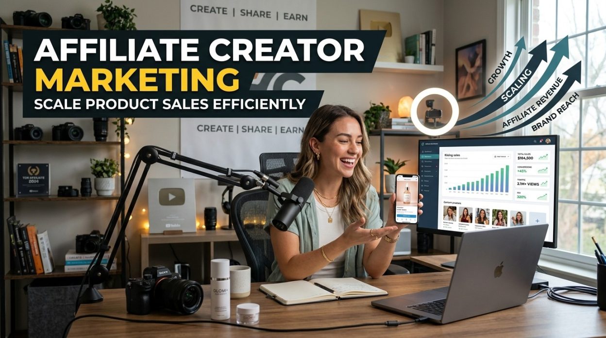 Affiliate Creator Marketing : Scale Product Sales Efficiently