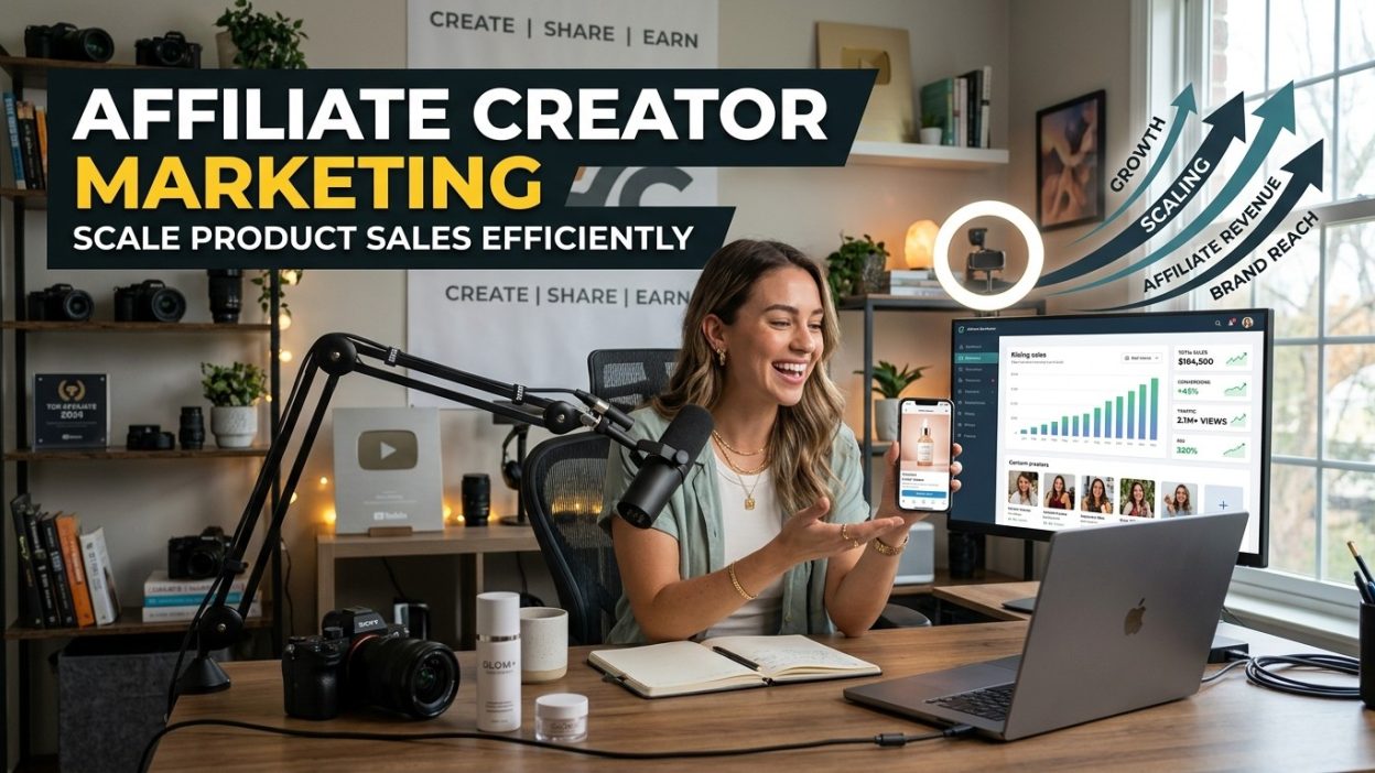 Affiliate Creator Marketing : Scale Product Sales Efficiently