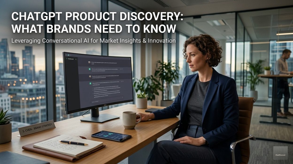 ChatGPT Product Discovery : What Brands Need to Know