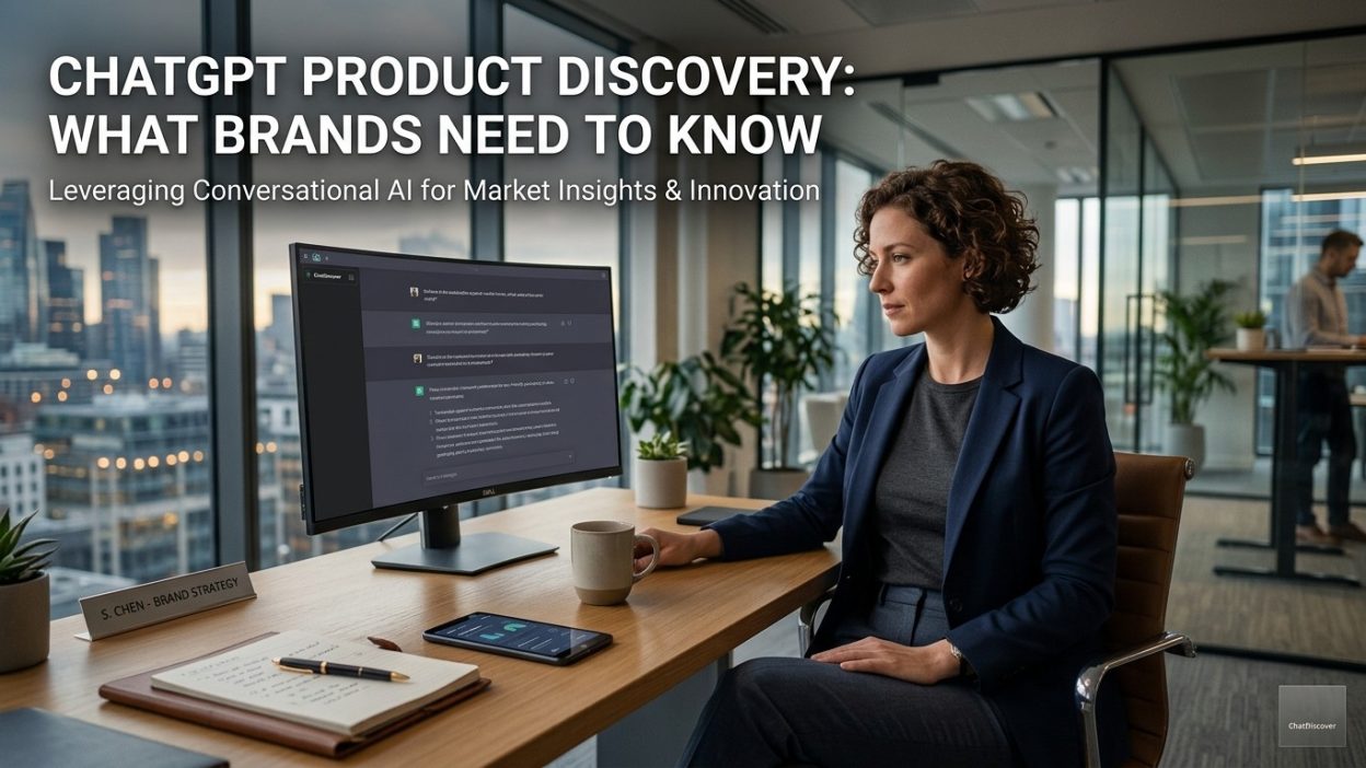ChatGPT Product Discovery : What Brands Need to Know