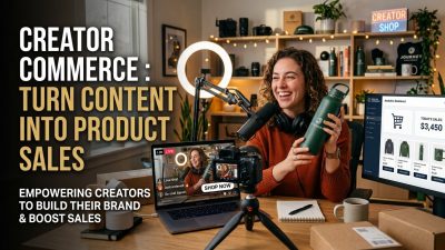 Creator Commerce : Turn Content Into Product Sales