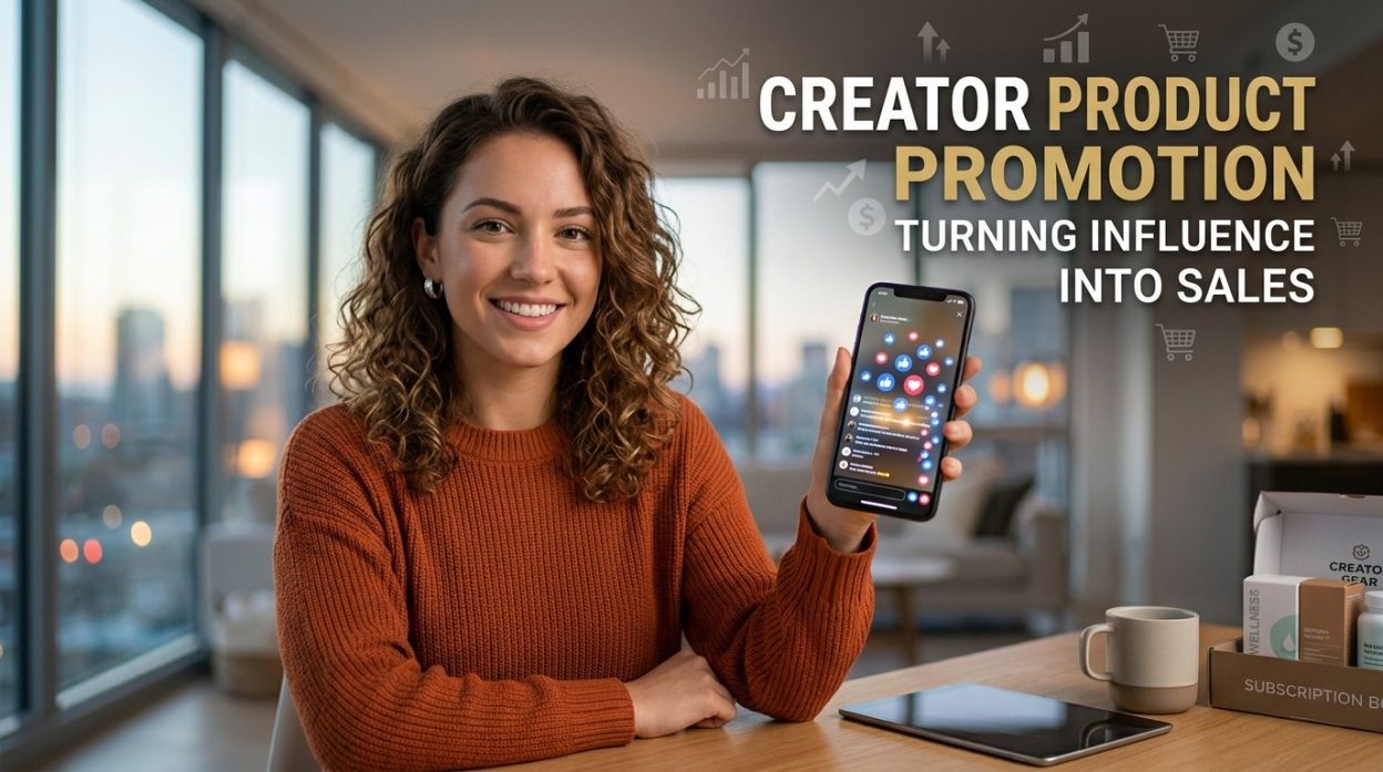 Creator Product Promotion : Turning Influence Into Sales