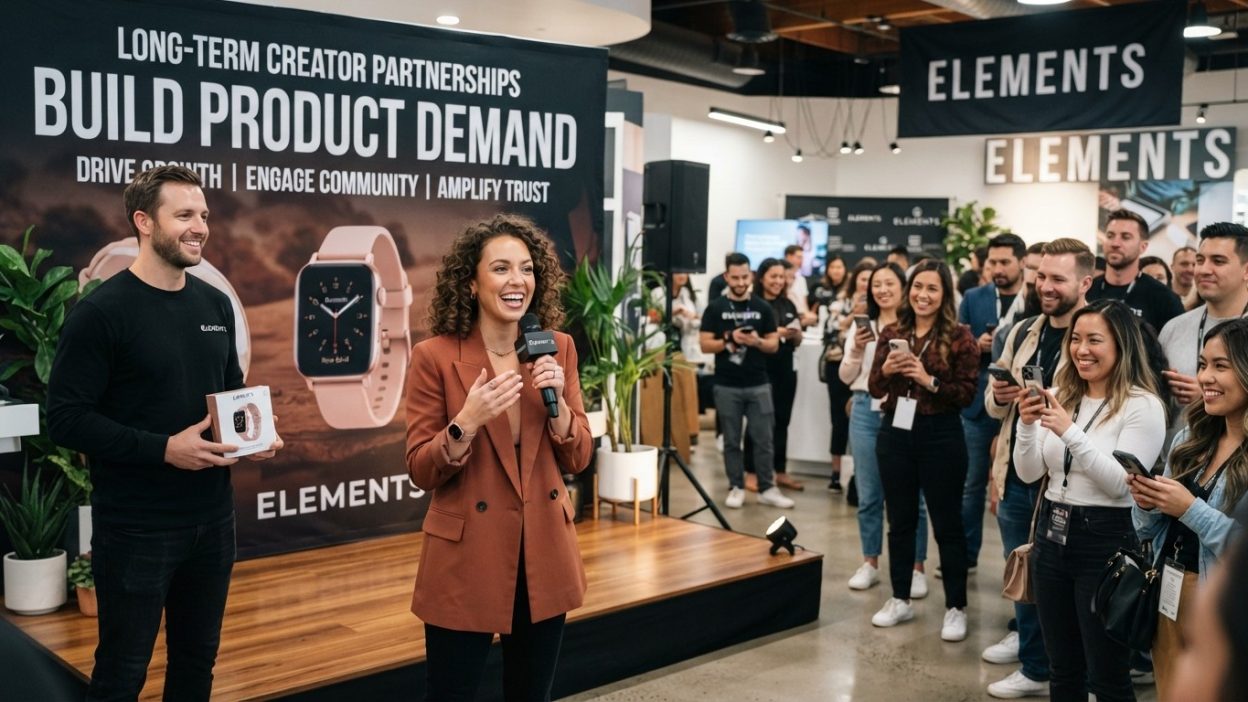 Long-Term Creator Partnerships : Build Product Demand