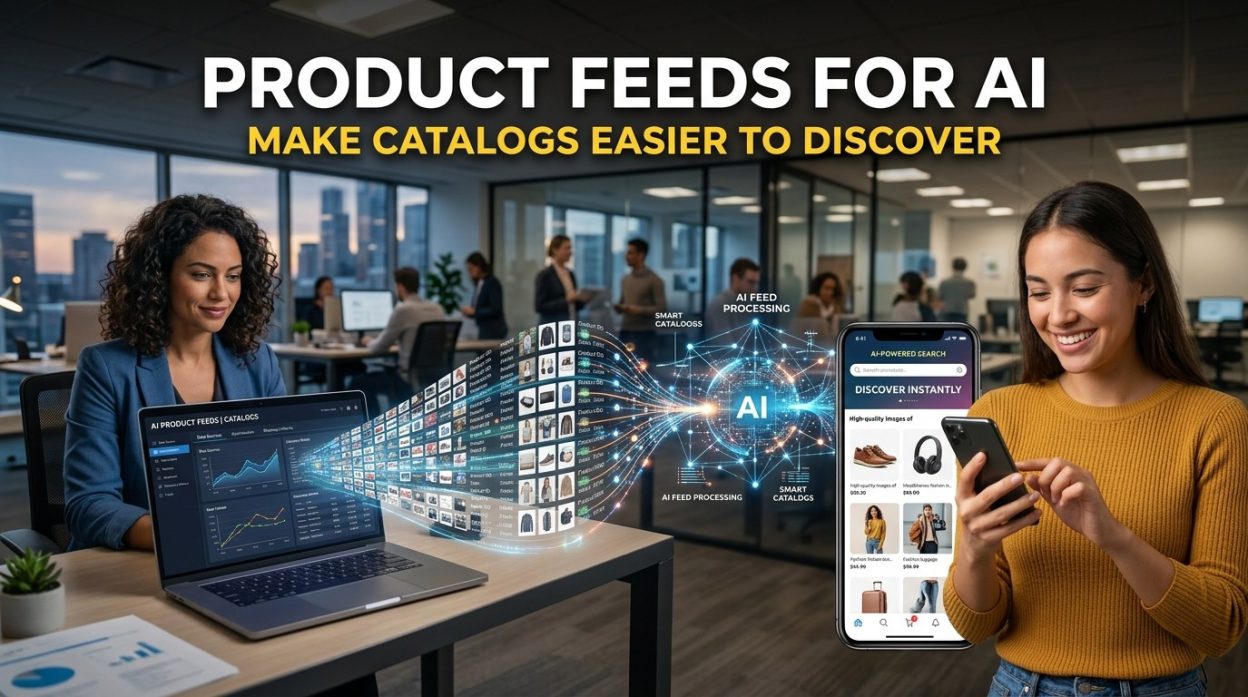 Product Feeds for AI : Make Catalogs Easier to Discover