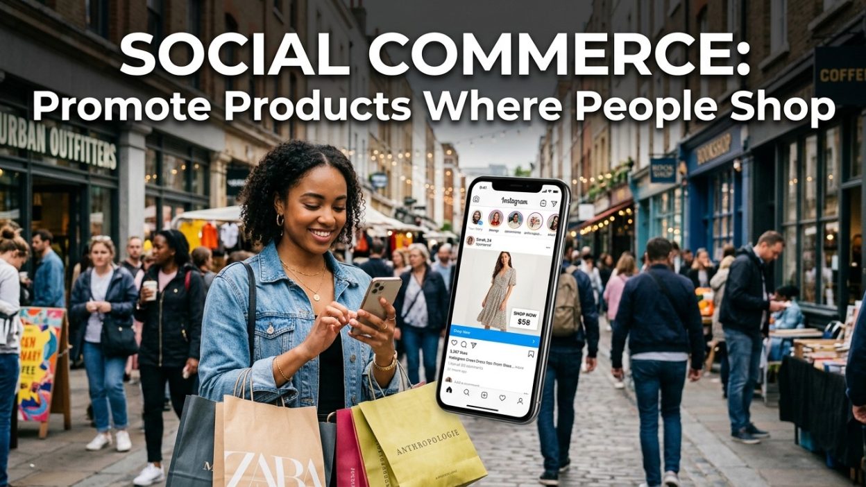 Social Commerce : Promote Products Where People Shop