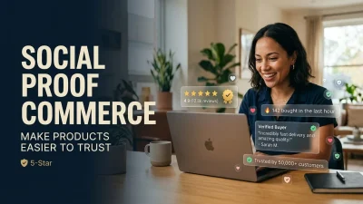 Social Proof Commerce : Make Products Easier to Trust