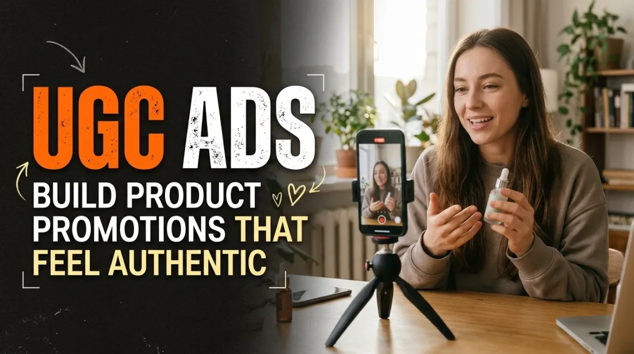 UGC Ads : Build Product Promotions That Feel Authentic